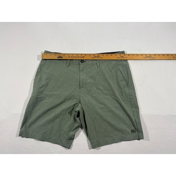 Billabong Recycler Crossfire Army Green Board Shorts Surf Beach Submersibles 38 - Picture 3 of 10